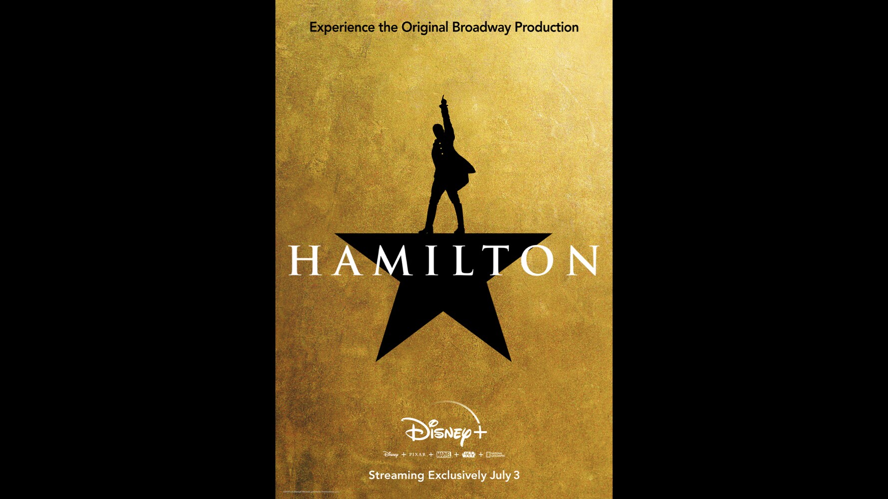 The Walt Disney Company To Fast Track Premiere Of The Tony Award®- And Pulitzer Prize-Winning Musical “Hamilton”  The Film Of The Original Broadway Production To Stream Directly In Homes Worldwide Exclusively On Disney+ Beginning July 3, 2020
