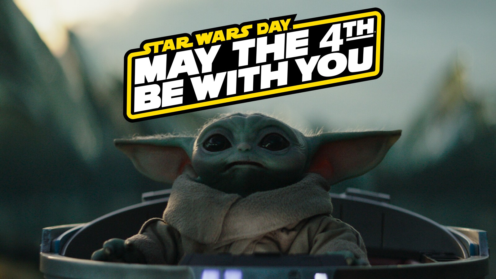 Baby Yoda celebrates the Star Wars Day with Google