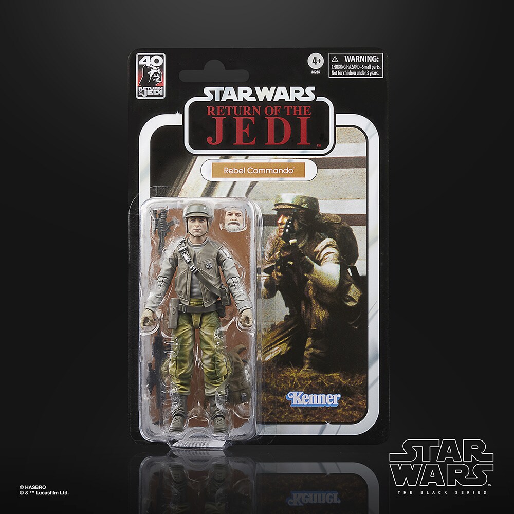 Star Wars: The Black Series Rebel Trooper (Endor) box