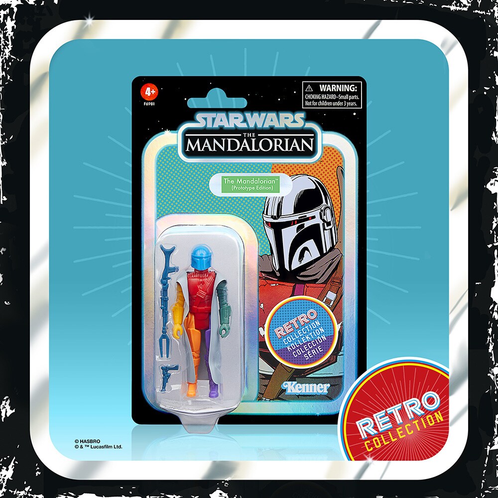 Star Wars: Retro Collection The Mandalorian Prototype box