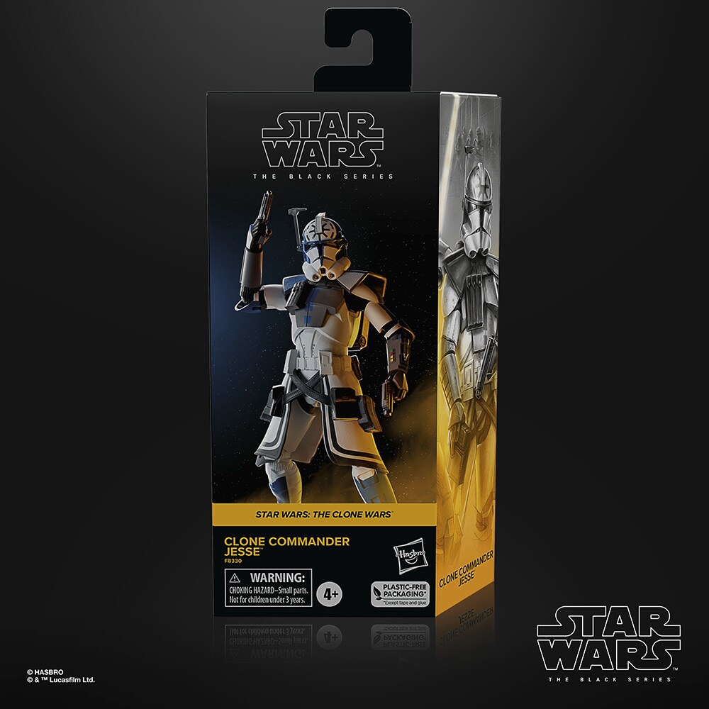 Star Wars: The Black Series Phase Ii Clone Commander Jesse box