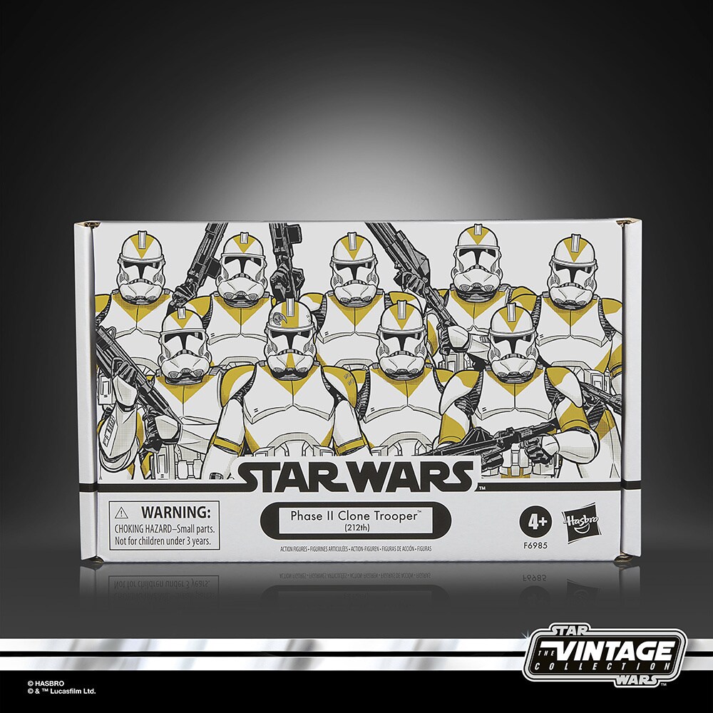 Star Wars: The Vintage Collection Phase II Clone Trooper Multipack
