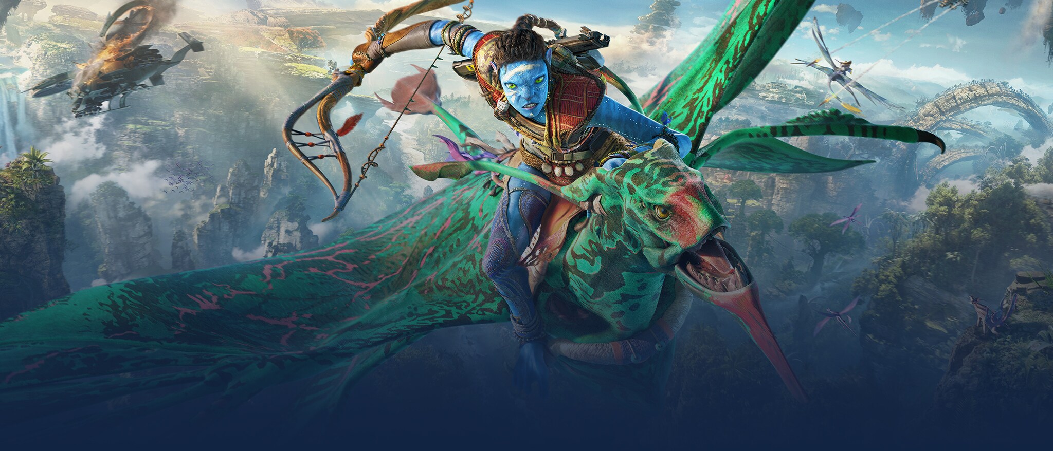 Avatar: Frontiers of Pandora - Avatar.com landing - Hero banner