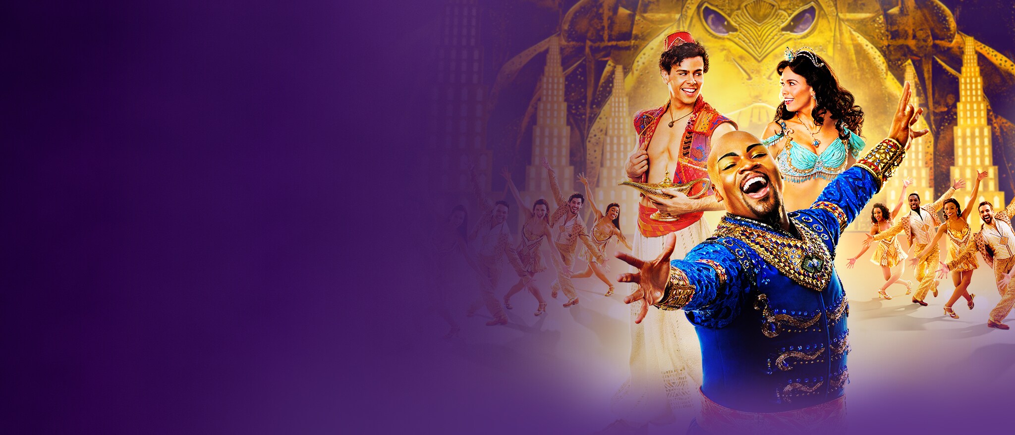 Aladdin on Broadway - Live Shows landing page - EMEA banner