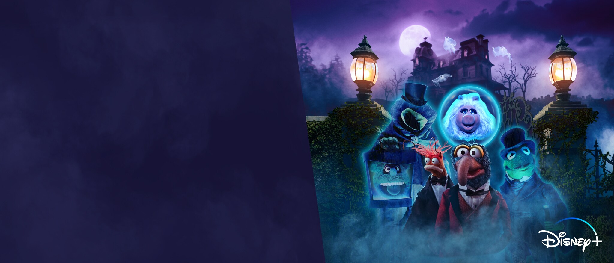 Hero - Disney+ - Muppets Haunted Mansion Now Streaming