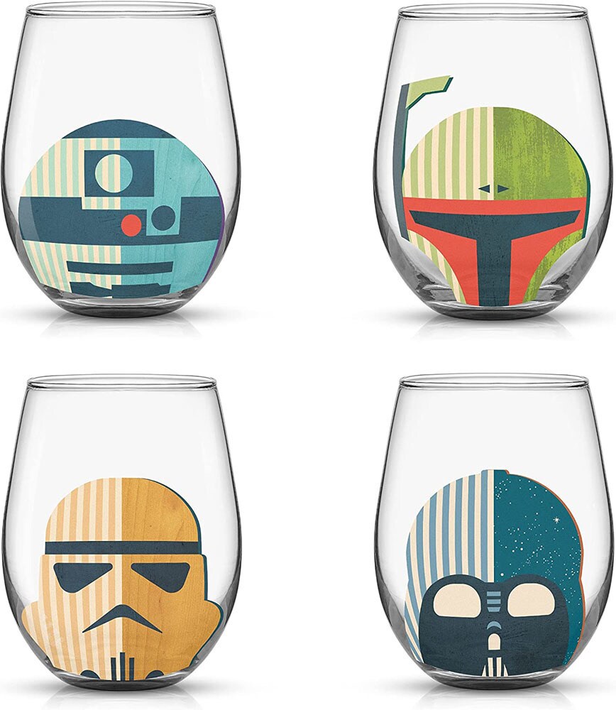 Helmet Hues Tumblers Stemless Glasses by Joyjolt