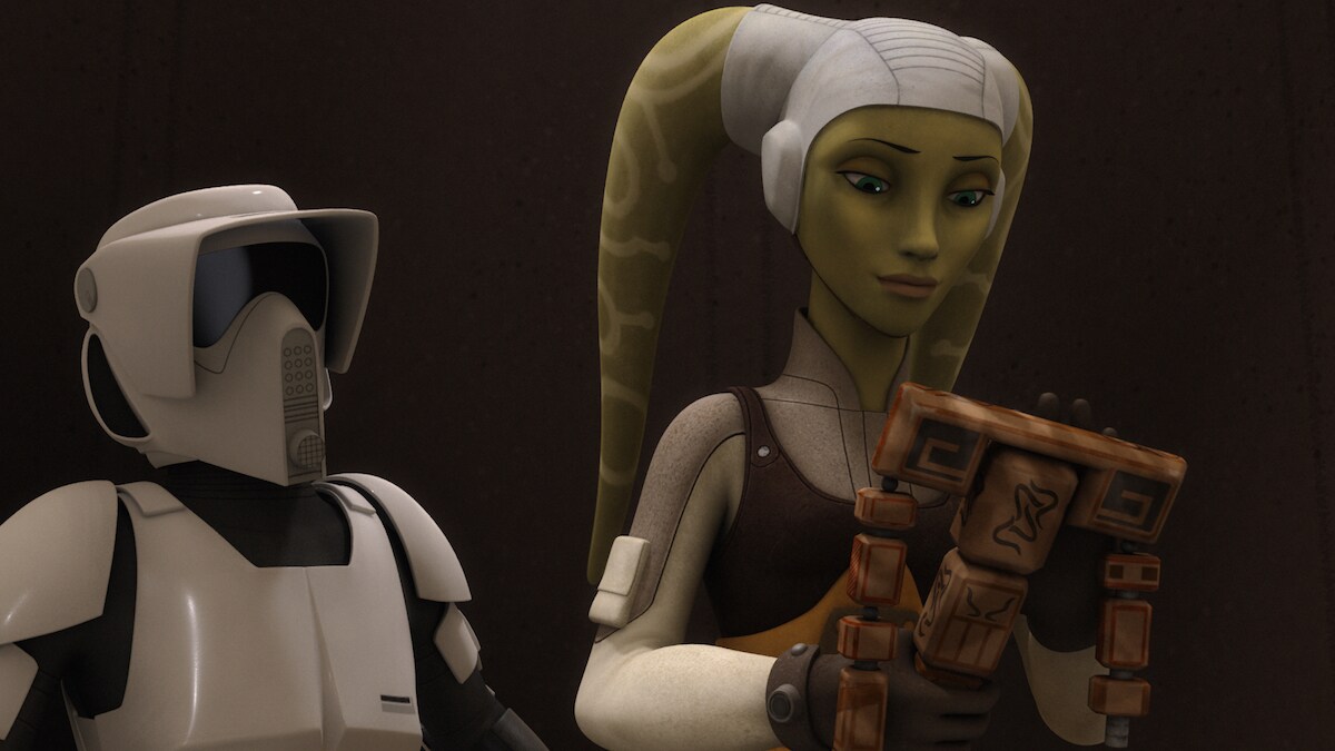 Hera Syndulla holding her family's Kalikori Hera Syndulla holding her family's Kalikori