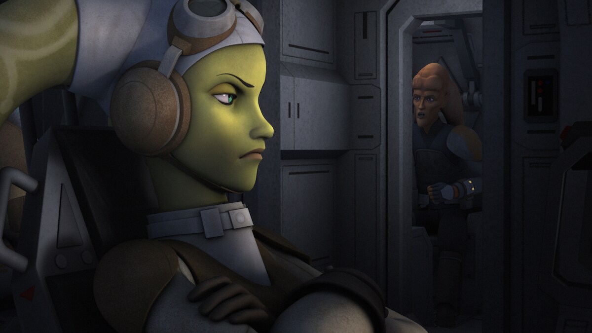 Hera and Cham Syndulla working together Hera and Cham Syndulla working together