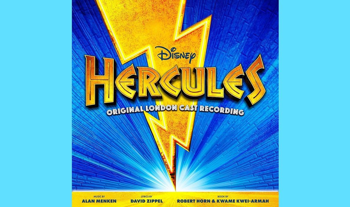 An image of a gold lightning bolt on a blue background with the Hercules logo in the middle