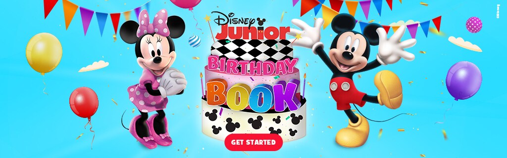 Disney Junior Birthday Book