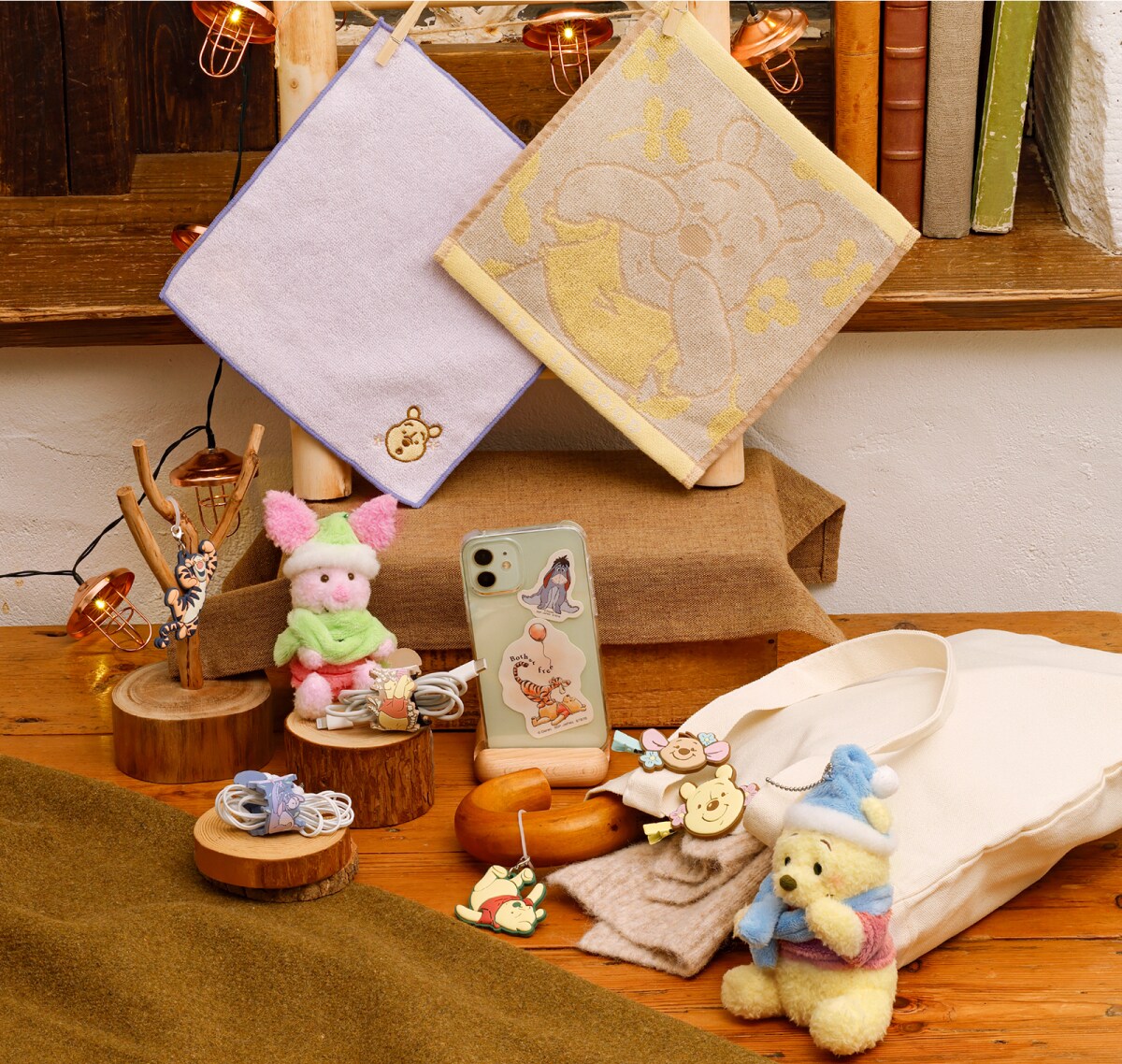 H賞 タオルコレクション／I賞 ラバーコレクション／J賞 ステッカーコレクション