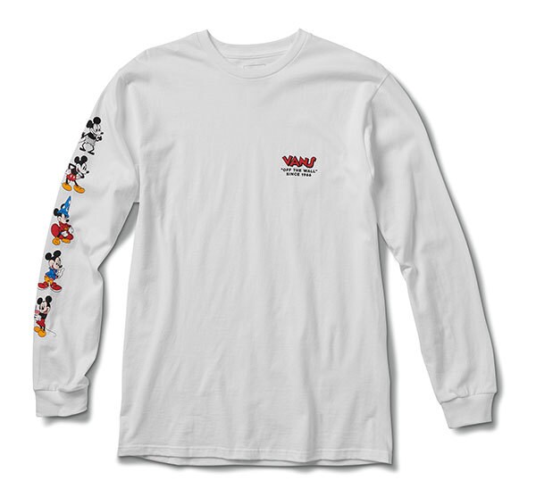 Vans mickey shop mouse long sleeve