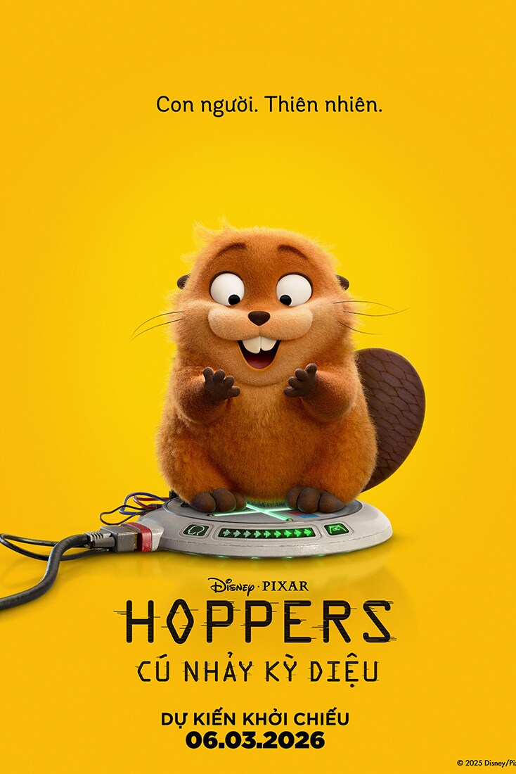 Disney•Pixar | Hoppers | Movie Poster
