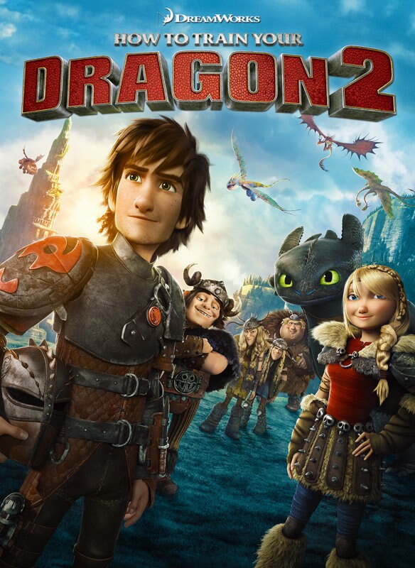 How to Train Your Dragon 2 movie poster