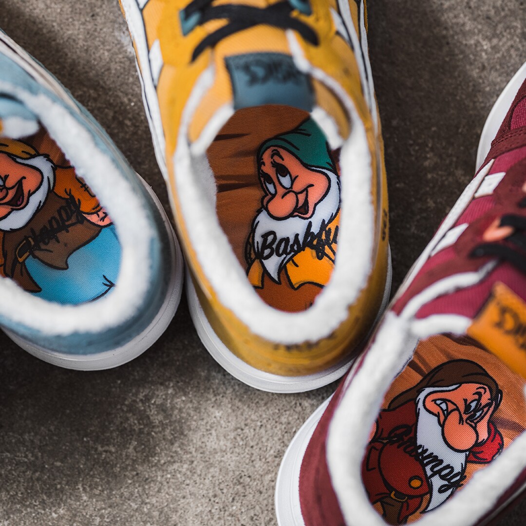 Sneakers from ASICS Snow White and the Seven Dwarfs Collection