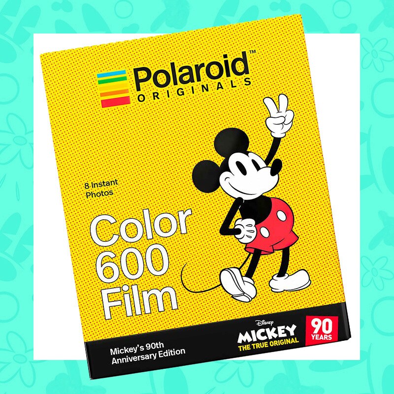 Mickey Mouse themed Polaroid camera