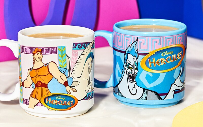 Oh My Disney Collection Mugs Hercules mug and Hades mug