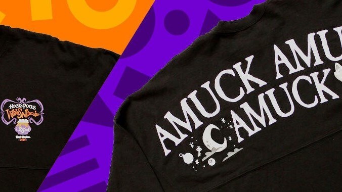 There’s a Hocus Pocus Spirit Jersey at Mickey’s Not-So Scary Halloween Party and We Are Not Calm