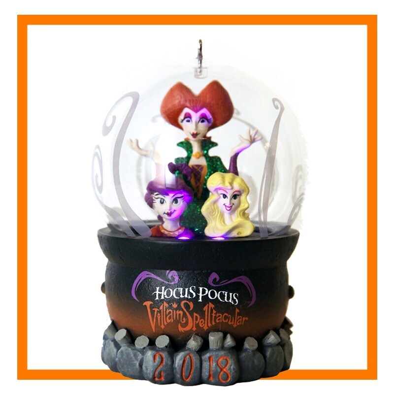 Hocus Pocus Villain Spellltacular 2018; Sanderson sisters light up ornament