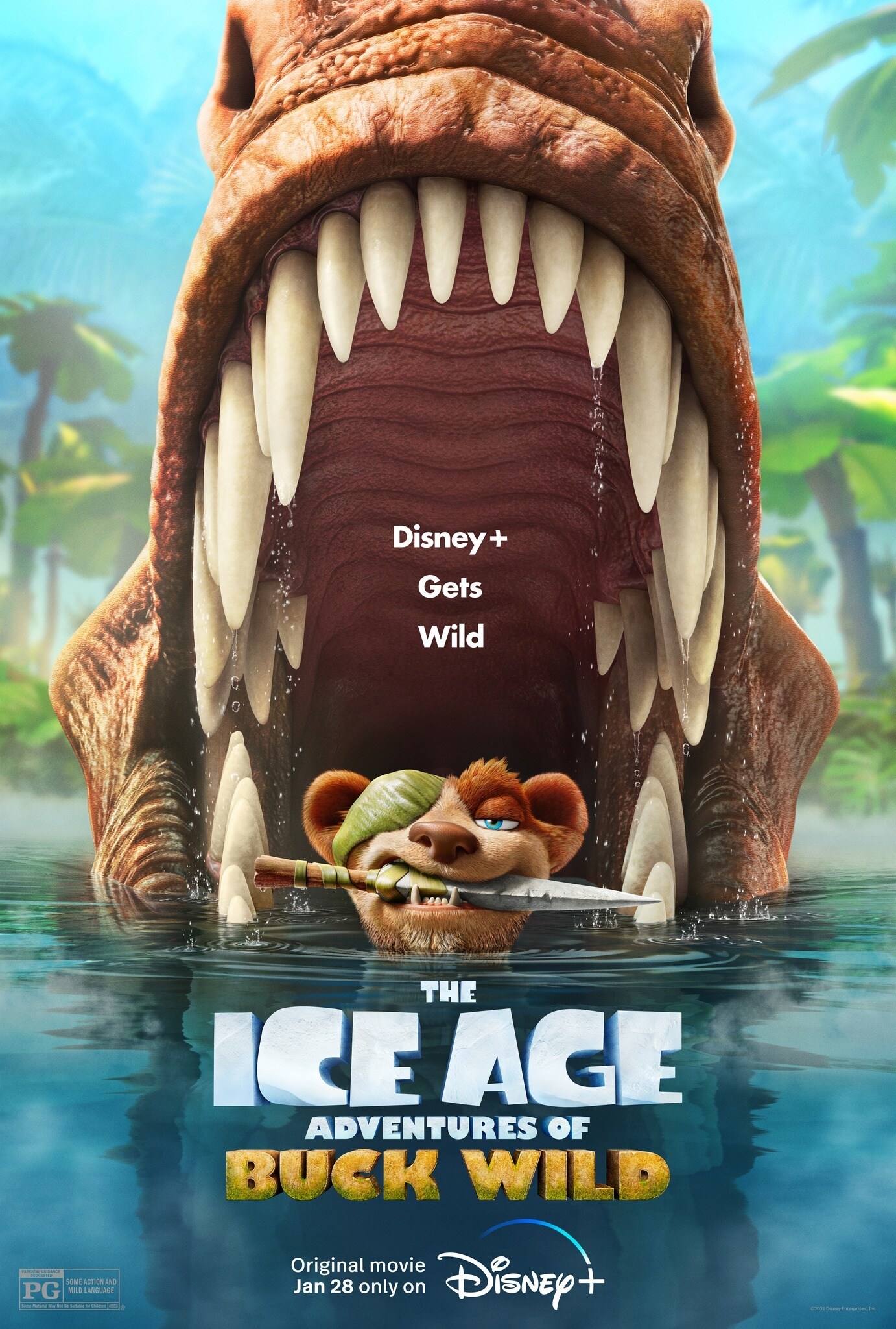 the ice age adventures of buck wild poster