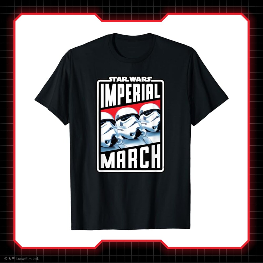 Imperial March Stormtroopers T-Shirt by Amazon