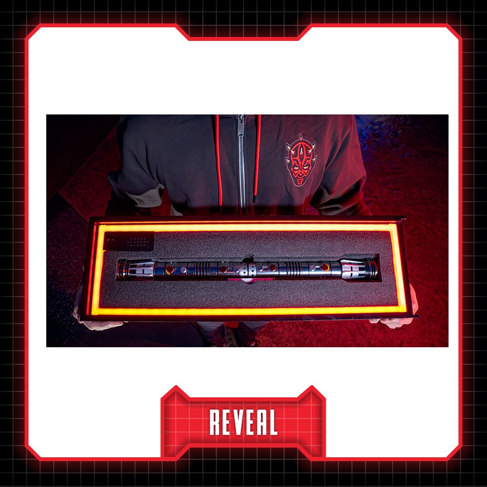 Darth Maul Legacy Lightsaber Hilt and Collector’s Box Set by Disney Store and Disney Parks