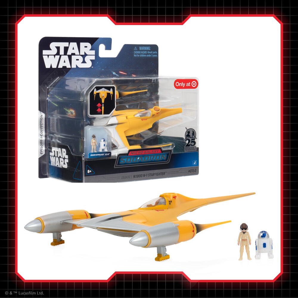 Micro Galaxy Squadron N-1 Starfighter by Jazwares