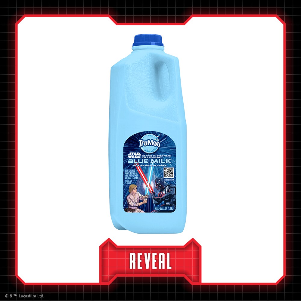 The Dark Side is Strong with New Star Wars May 4th Merch Star Wars TruMoo Blue Milk
