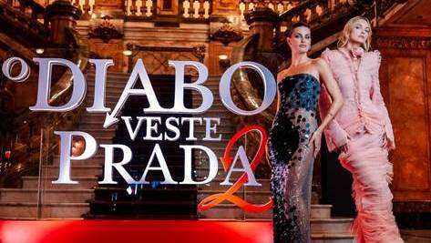 RIO DE JANEIRO VIRA PASSARELA À CÉU ABERTO PARA A SESSÃO ESPECIAL DE O DIABO VESTE PRADA 2