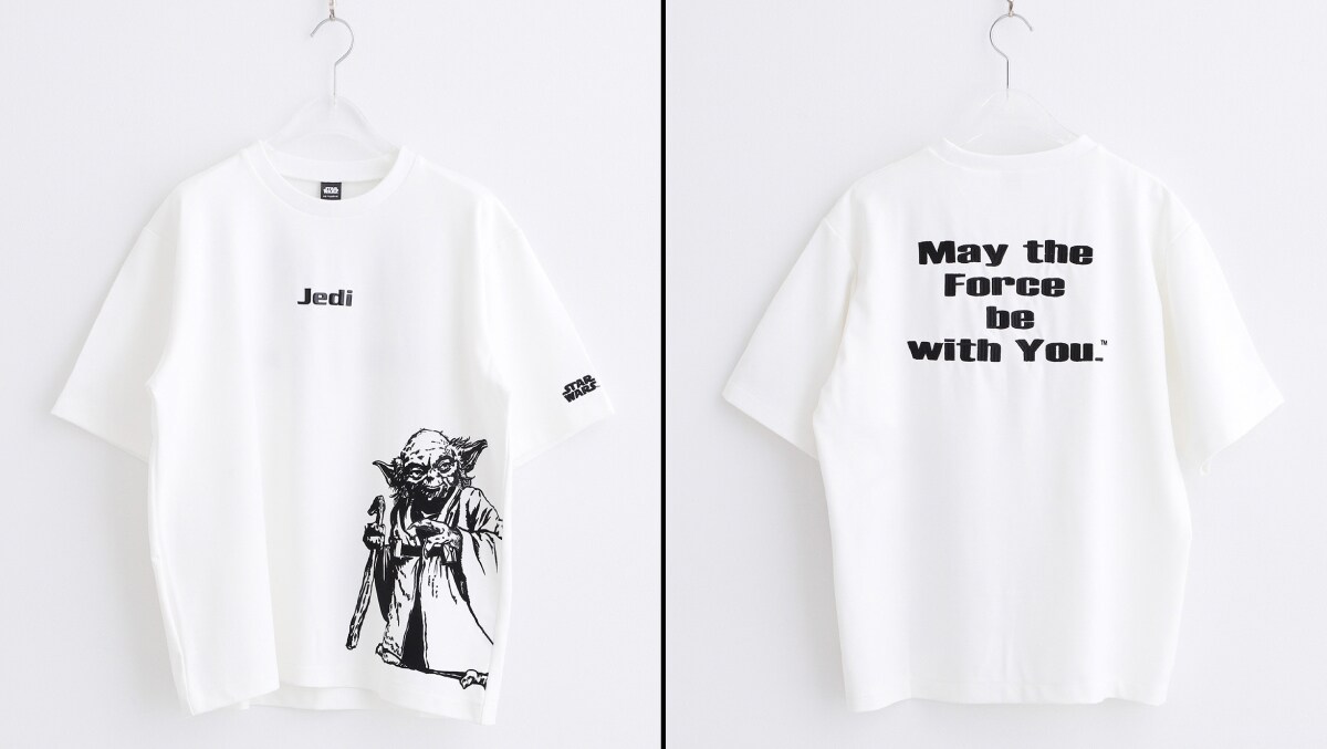 Tシャツ ホワイト（ヨーダ）