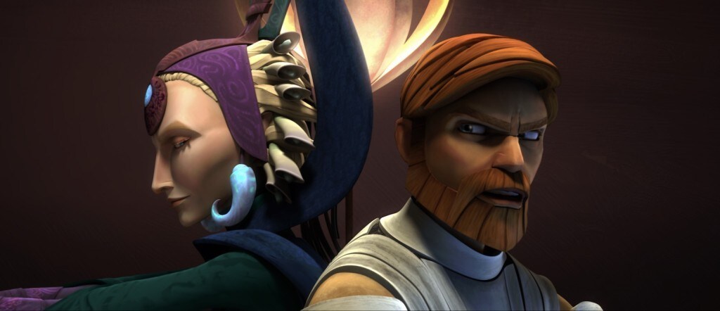 The Clone Wars - Satine and Obi-Wan