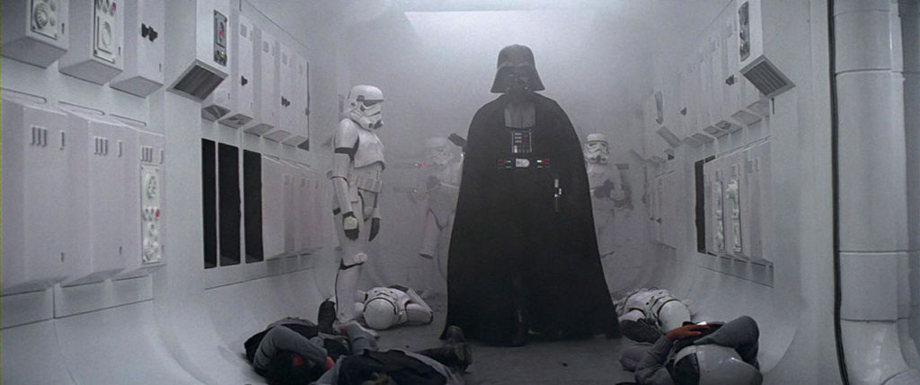 Darth Vader in Star Wars: A New Hope