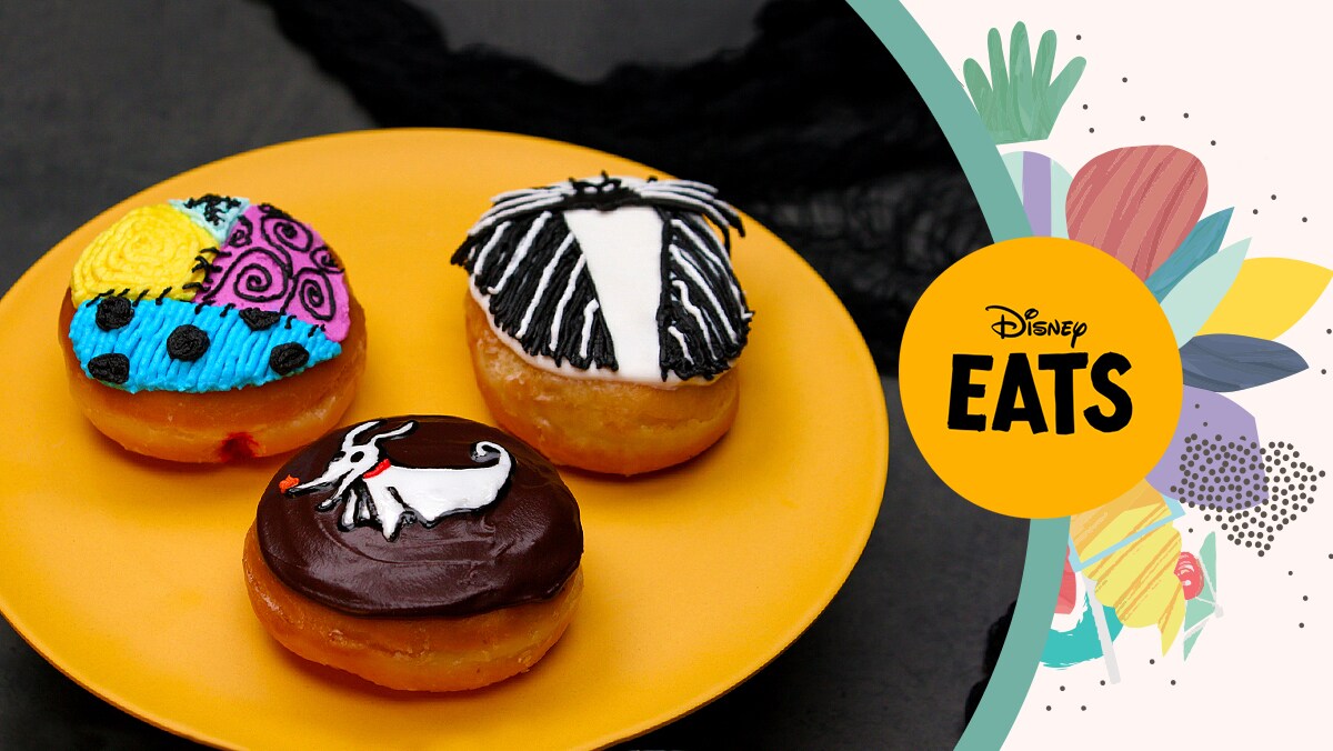 Tim Burton's The Nightmare Before Christmas Donuts | Disney Eats