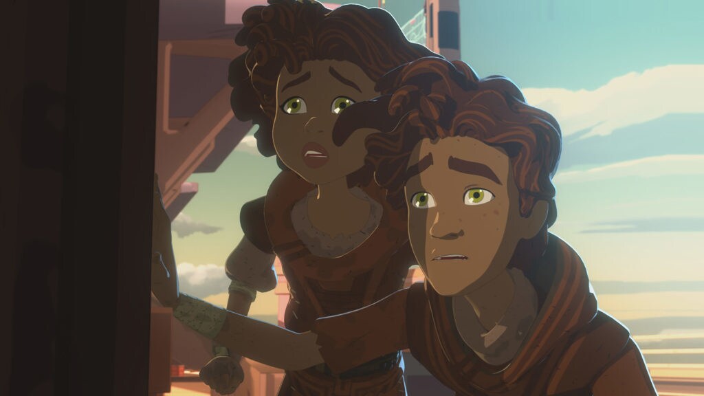 Eila and Kel in Star Wars Resistance.