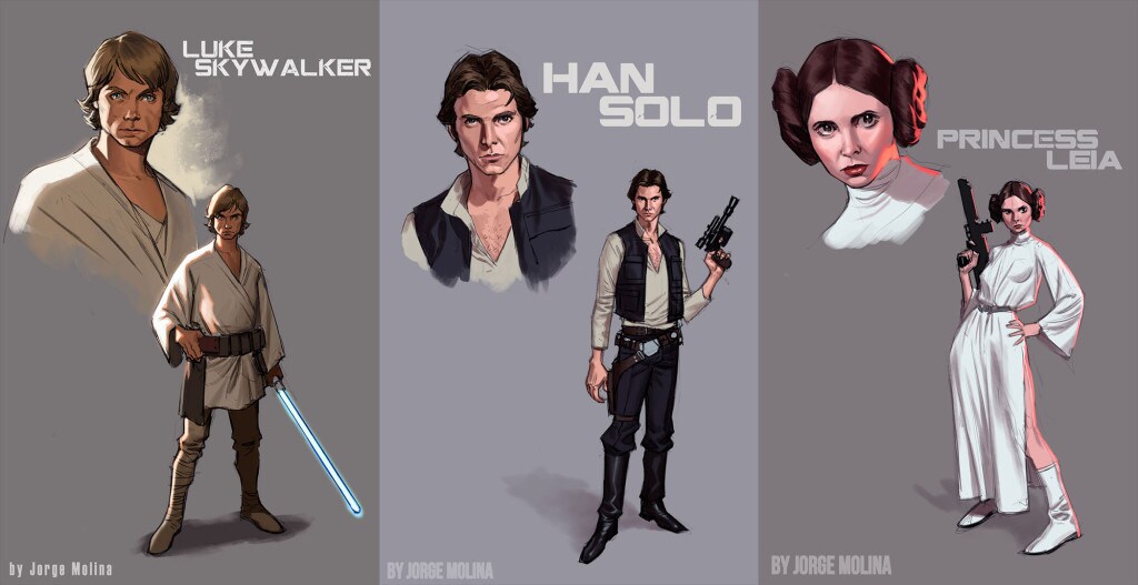 Jorge Molina Star Wars Designs