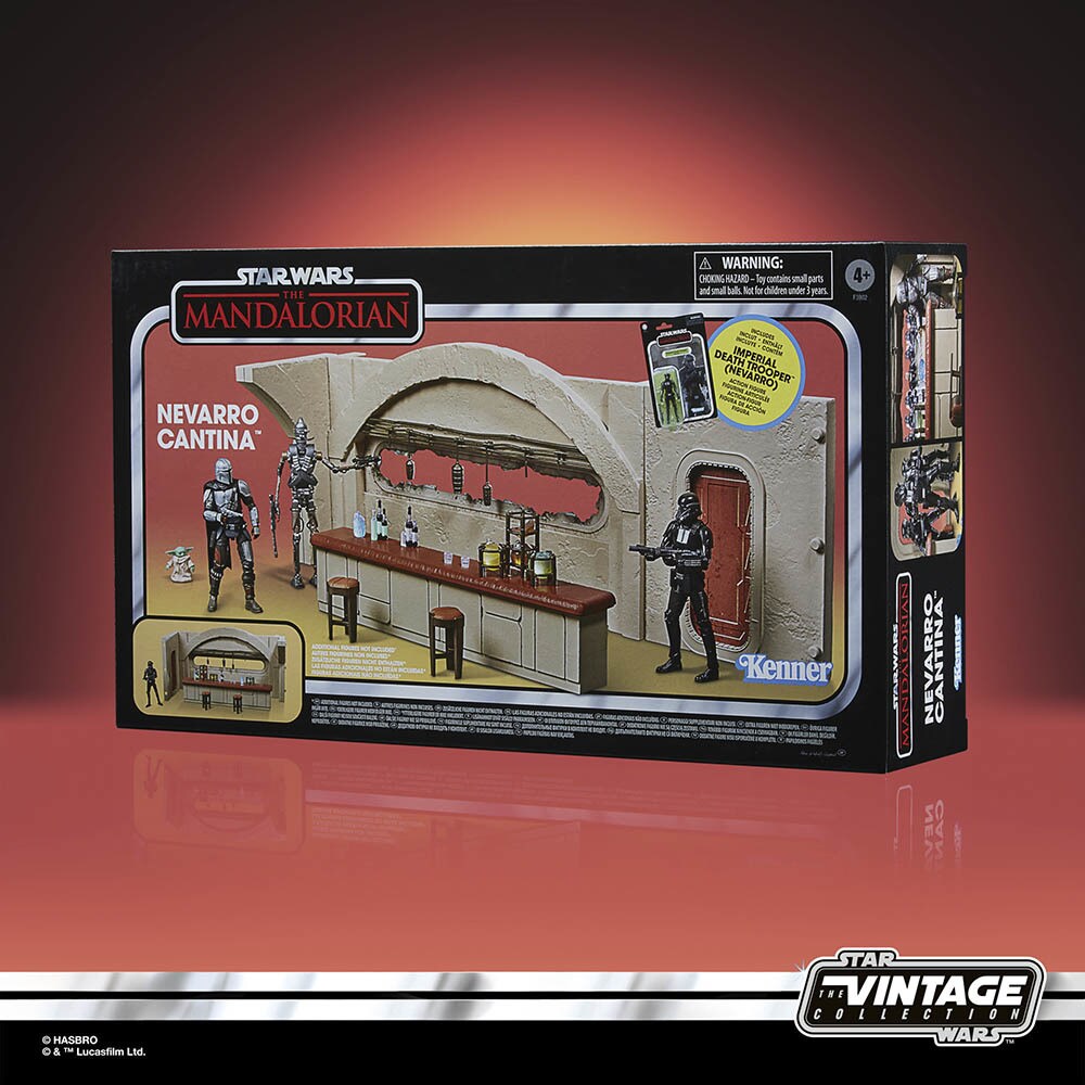 STAR WARS: THE VINTAGE COLLECTION 3.75-INCH NEVARRO CANTINA Playset Package
