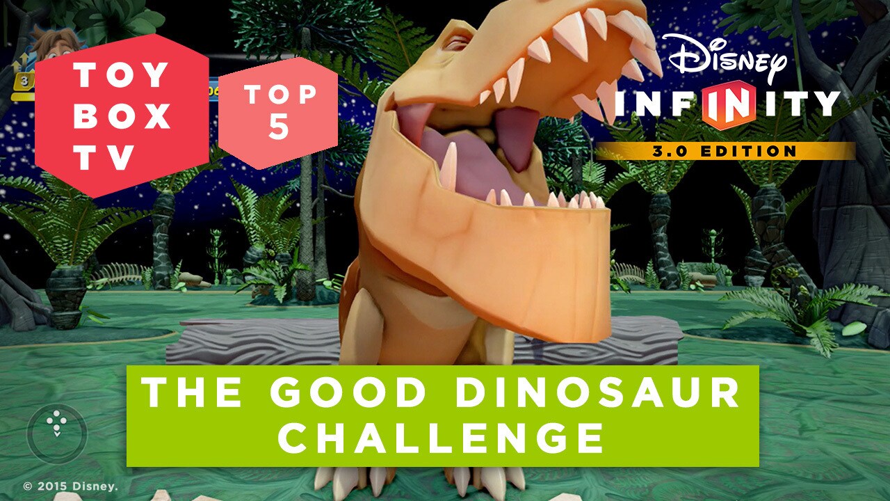 The Good Dinosaur Challenge - Top 5 Toy Boxes - Disney Infinity Toy Box TV