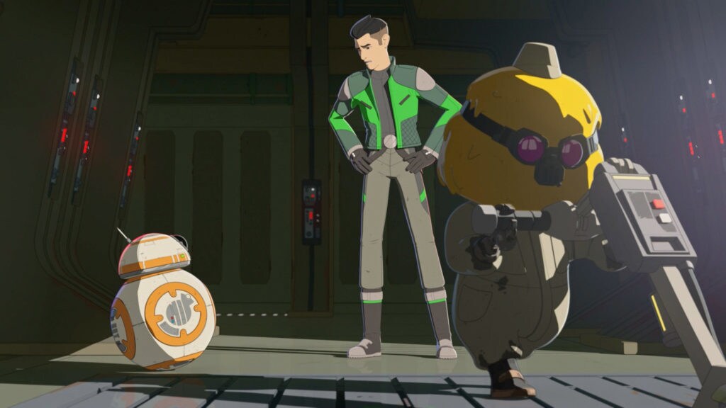 Opeepit cleaning in Star Wars Resistance.