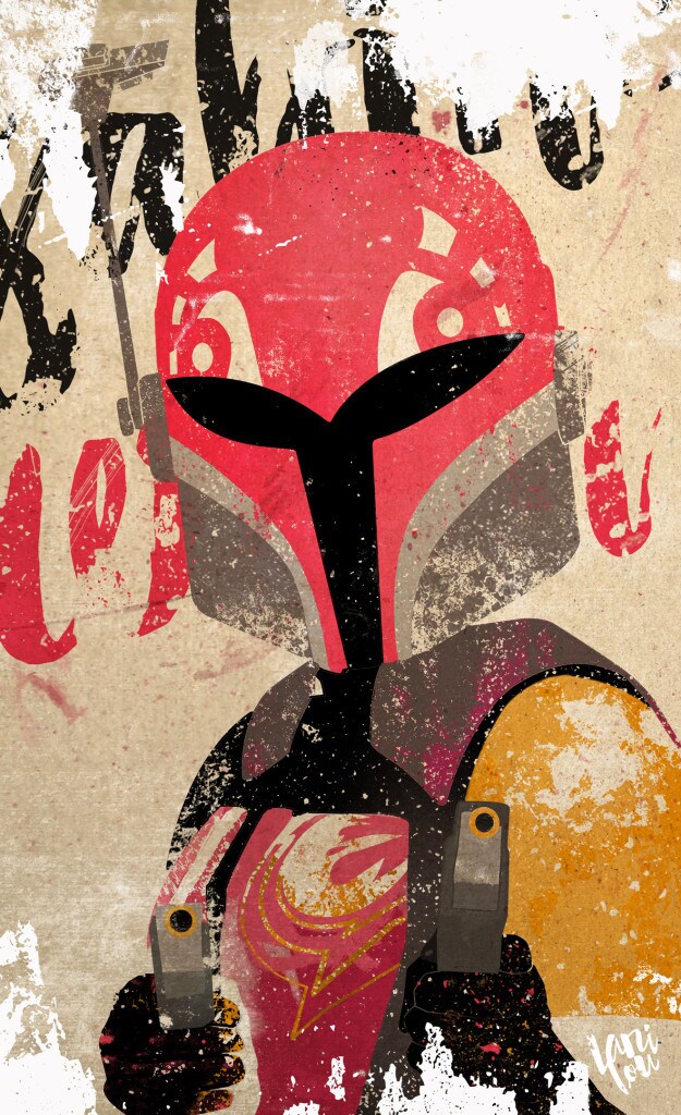 Sabine by Scott Anderson - Star Wars Rebels Season Two Fan Art Contest