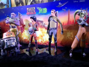 Star Wars at SDCC - Rebels statues