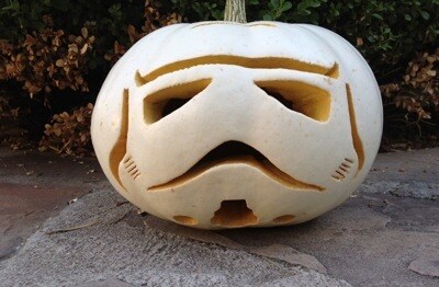 Stormtrooper Pumpkin 2