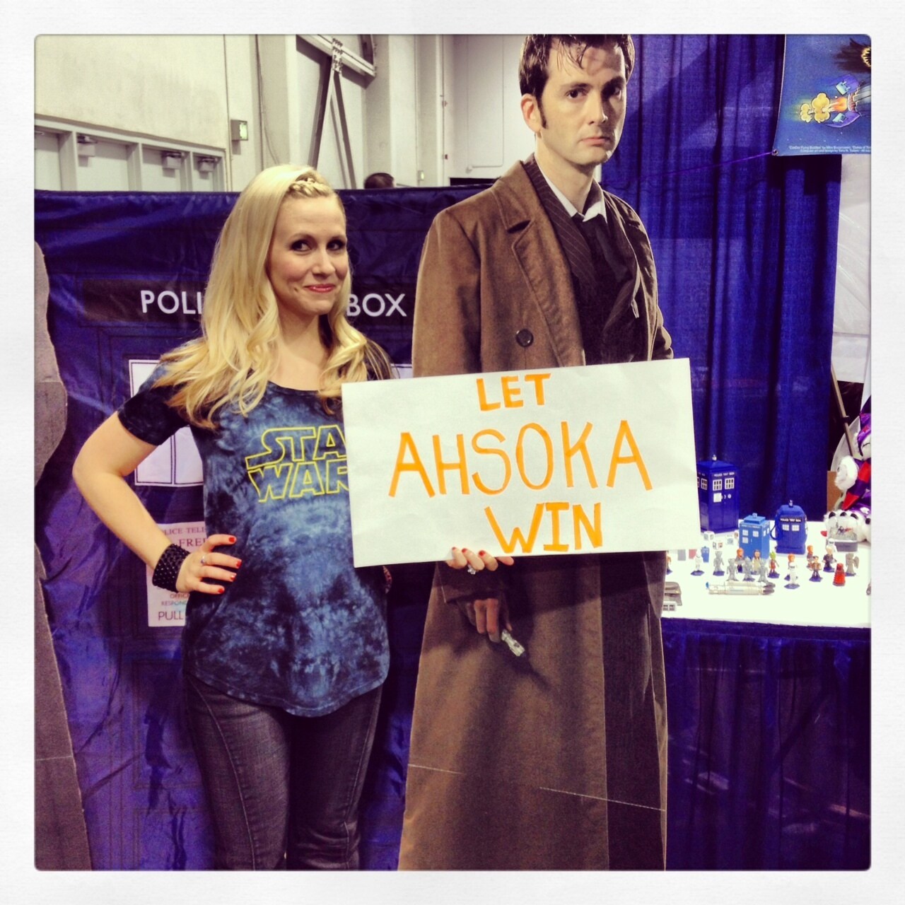 David Tennant is NOT Amused by the thought of Ahsoka losing!