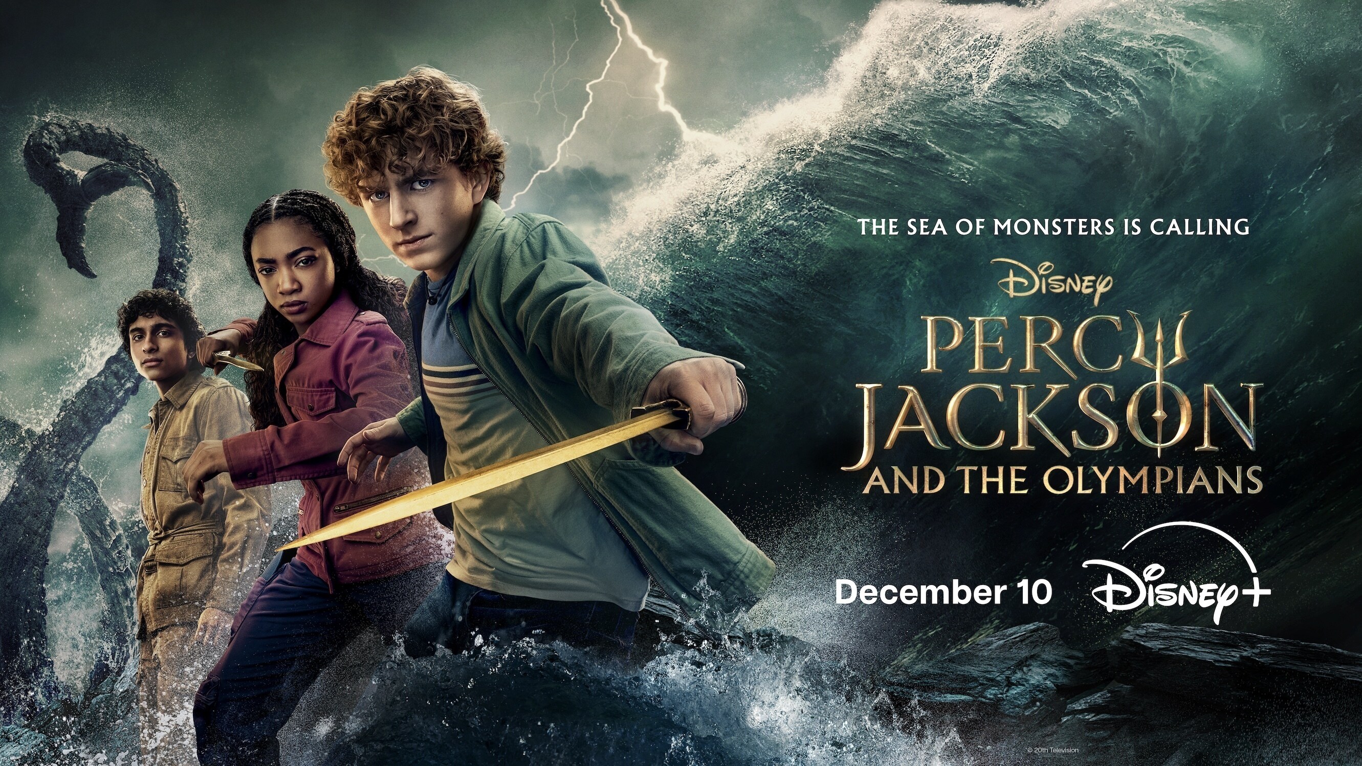 THE SEA OF MONSTERS AWAITS! DISNEY+ DROPS OFFICIAL TRAILER FOR  ‘PERCY JACKSON AND THE OLYMPIANS’