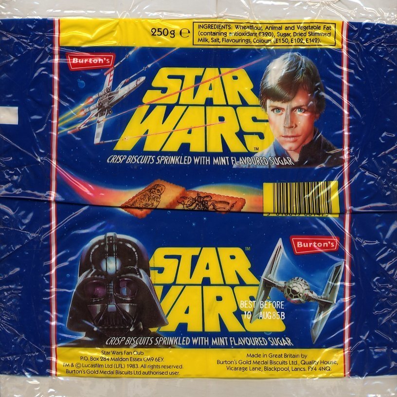 Burton's Star Wars Biscuits