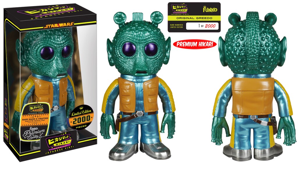 Greedo figure - Funko's Star Wars Hikari