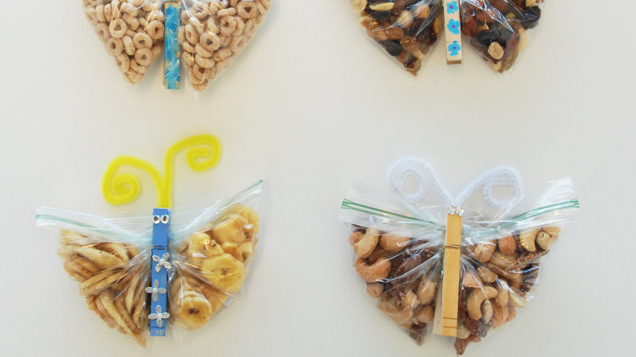 Cinderella’s Butterfly Snack Clips