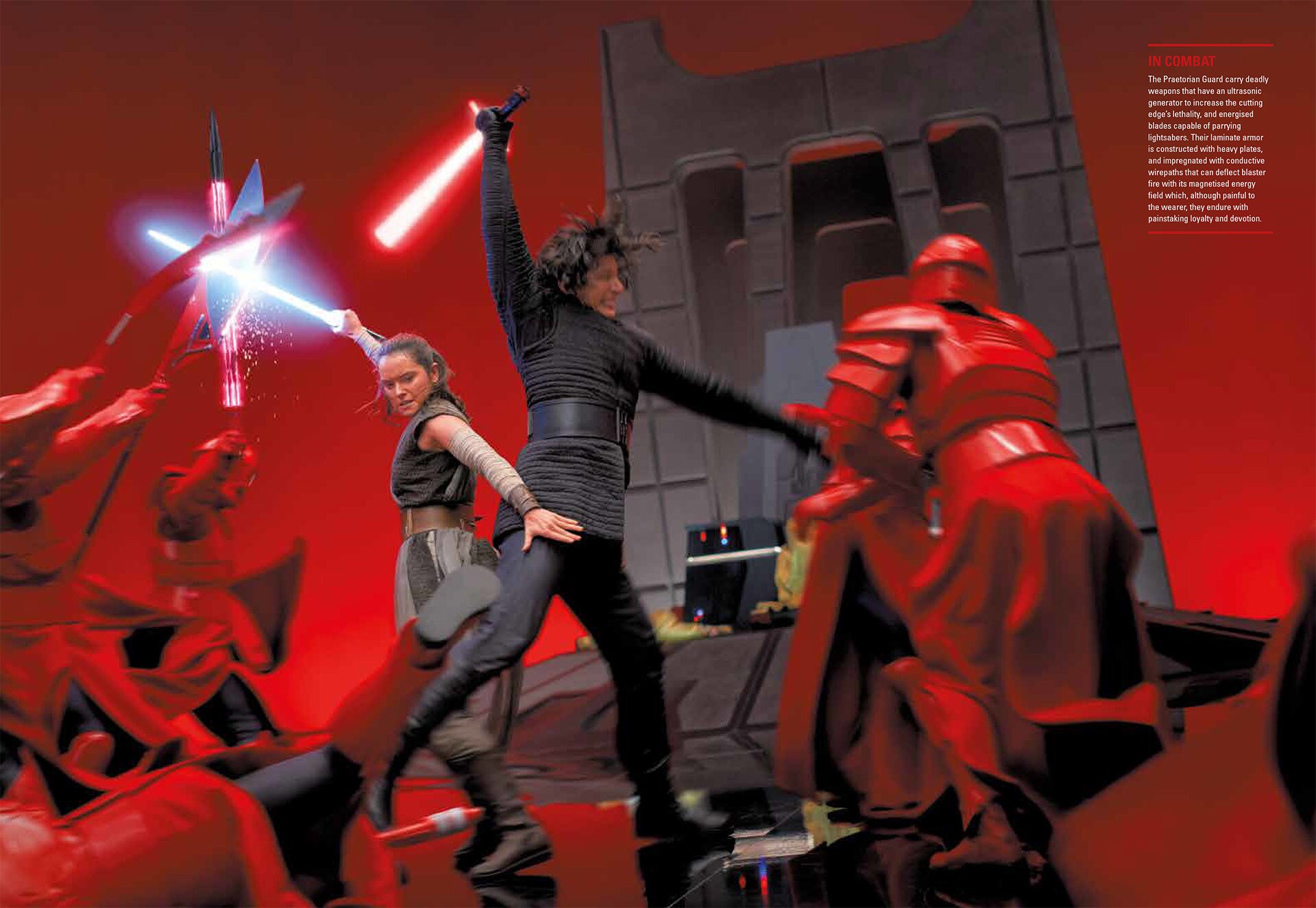 A spread from The Ultimate Guide to Star Wars: The Last Jedi.