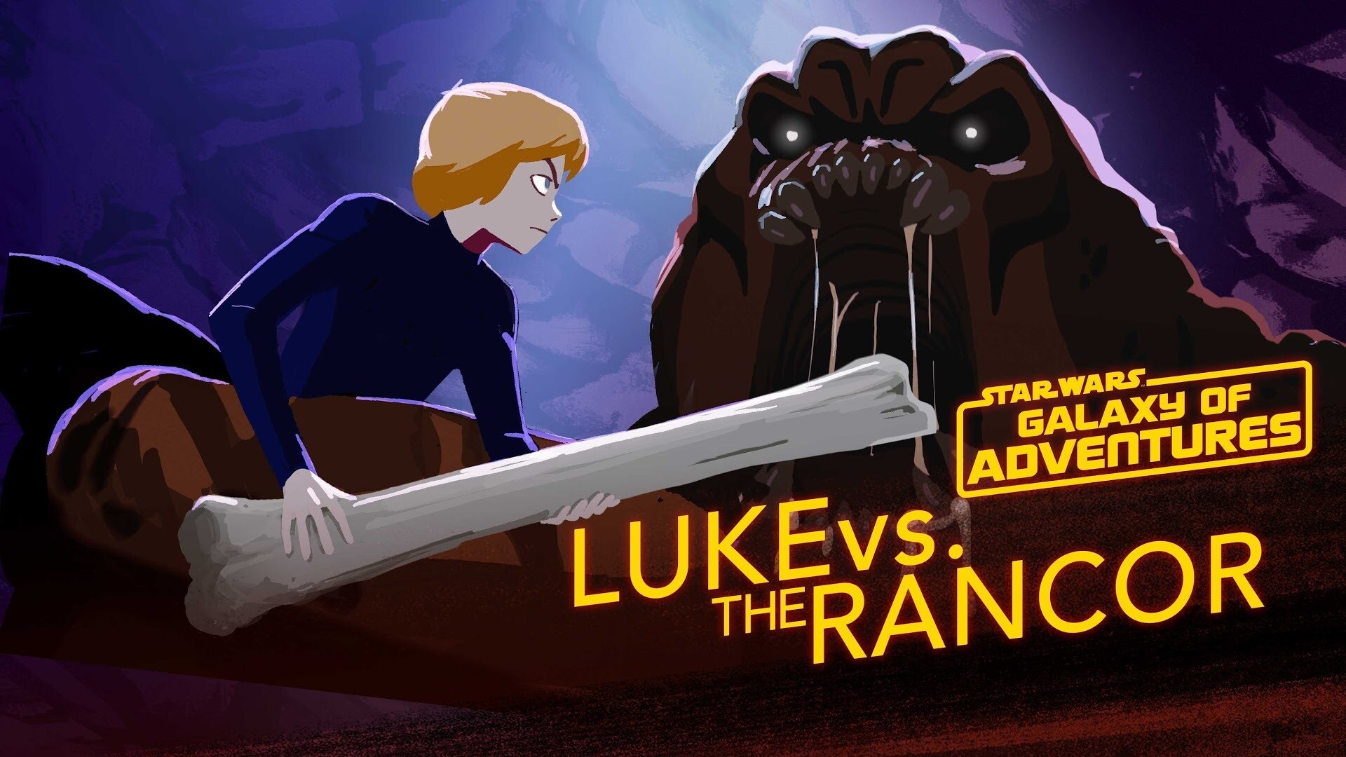 Luke vs. the Rancor - Wrath of the Rancor | Star Wars Galaxy of Adventures