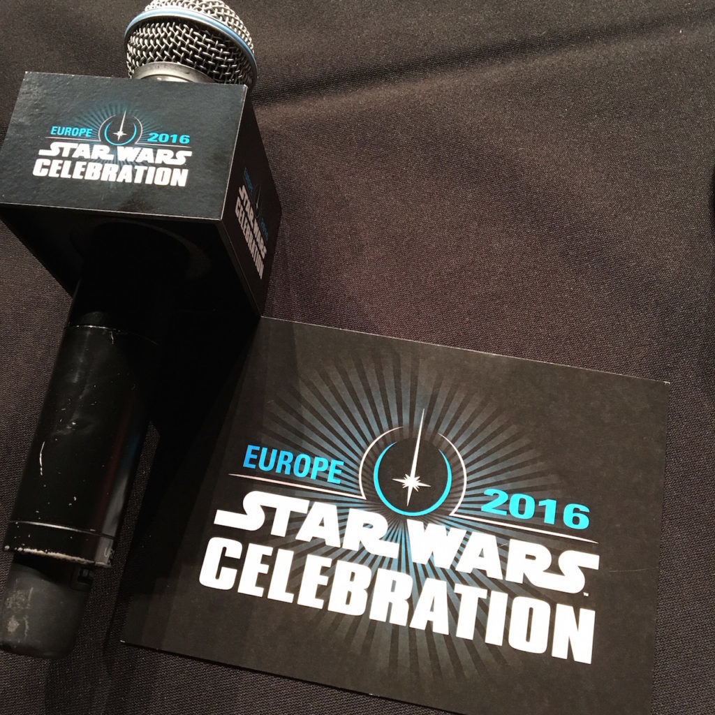 SWCE mic and notecards