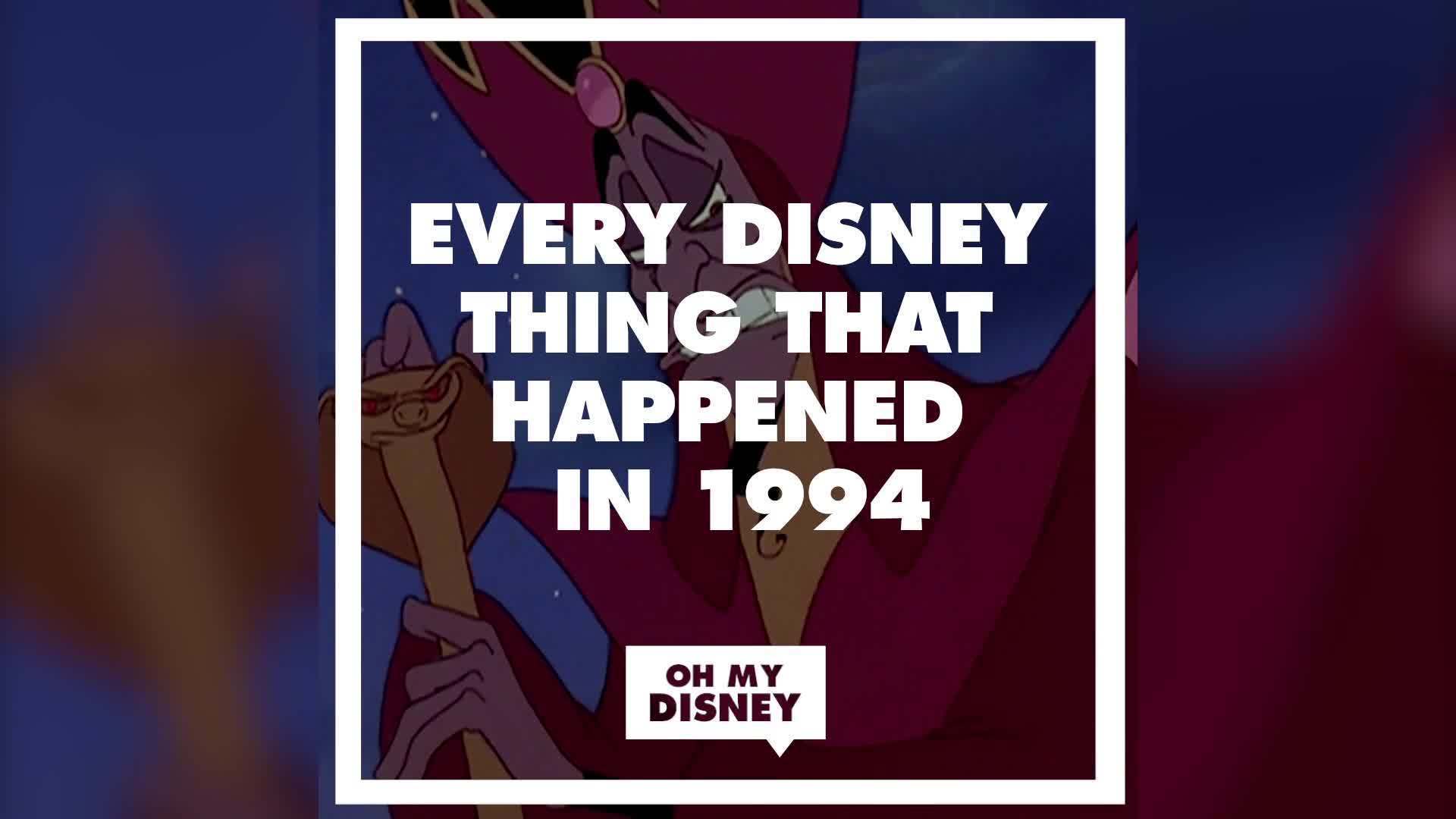 Every Disney Thing That Happened in 1994 | Oh My Disney